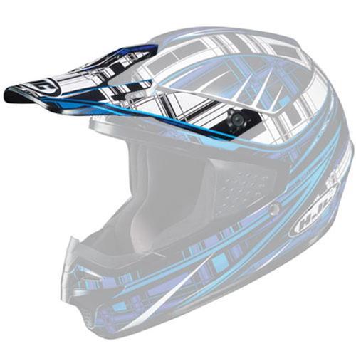 New hjc csmx stagger adult helmet visor, mc2, one size