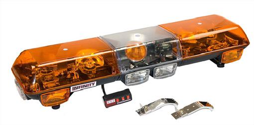 48" amber emergency tow truck, halogen light bar, see demo........#7000-a