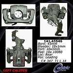 Centric parts 141.45546 rear left rebuilt caliper with hardware