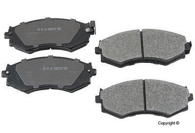 Wd express 520 04620 503 brake pad or shoe, front