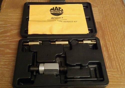 Mac tools deluxe orifice tube service kit ac92311 new