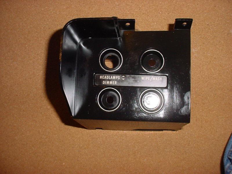 Plymouth barracuda dodge challenger dash switch panel / bezel 