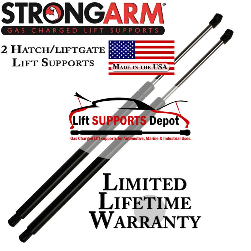 Qty (2) strong arm 4574 rear liftgate gas lift supports/ boot, liftgate xl only