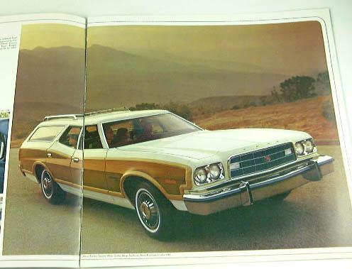 1973 73 ford station wagon brochure torino pinto ltd