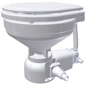 Raritan sea era marine size electric toilet - fresh water solenoid - straight &