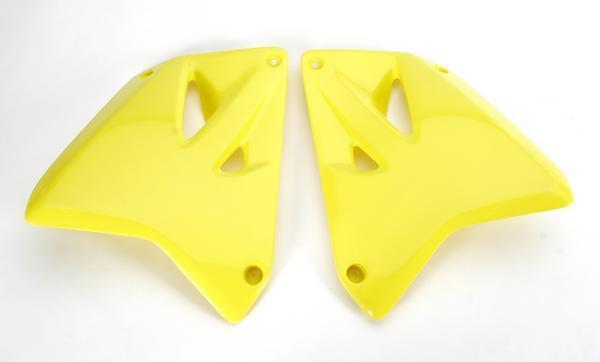 Ufo plastics radiator covers - 01-12 rm yellow  su03987-102