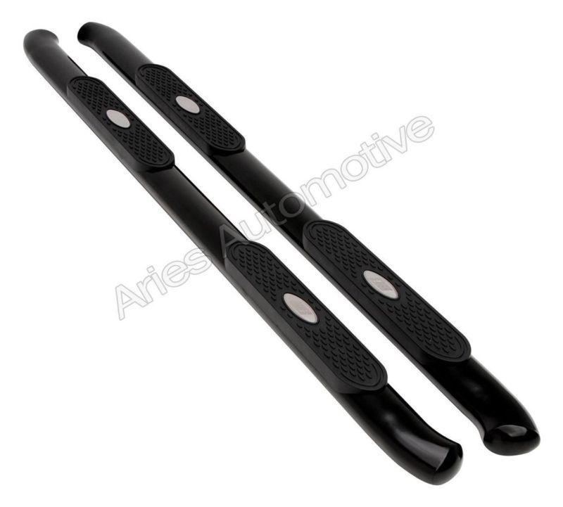 Silverado / sierra aries s224017 4" black oval step bars   (list $268)