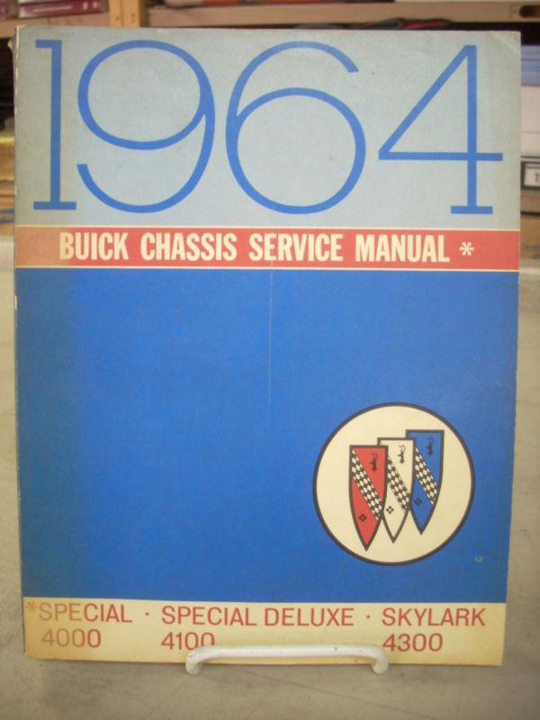 1964 64 buick special deluxe skylark shop service repair manual book