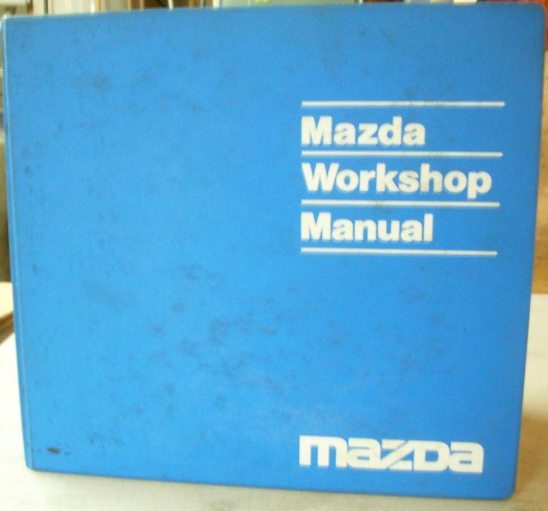 1993 93 mazda navajo workshop shop service repair manual book