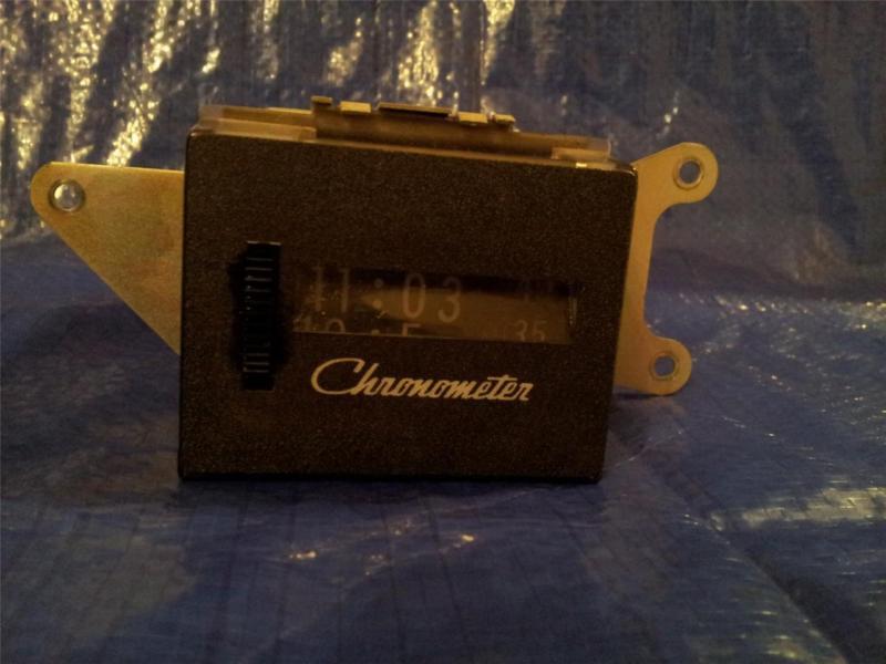 1974 dodge monaco chronometer mopar chrysler clock