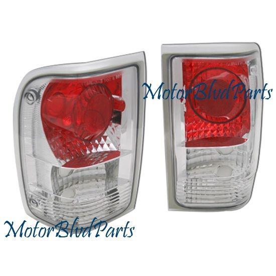 93-97 ranger chrome/clear tail lights rear brake lamps