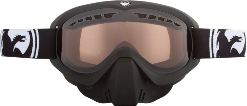 Dragon alliance mdx snow goggles coal/jet polarized lens medium