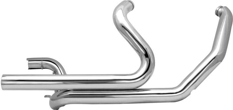 S&s cycle power tune duals head pipes - chrome  550-0003