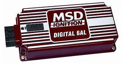 Msd 6425 ignition box msd 6al digital cd with rev limiter red ea