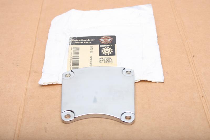 1970 - 1985 harley davidson expection cover w/o hole custom chrome 60672-98