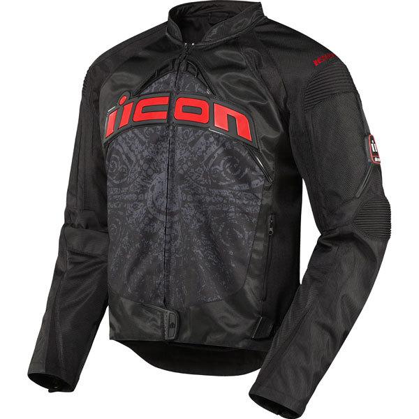 Black xxl icon contra redeemer textile jacket