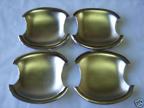 Toyota collora car door handle bowl cover abs chrome 2008 x 4 pieces