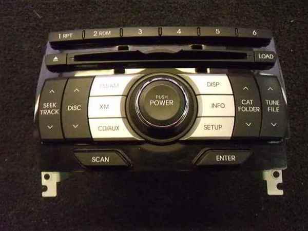 2010 hyundai genesis coupe oem cd player fm radio