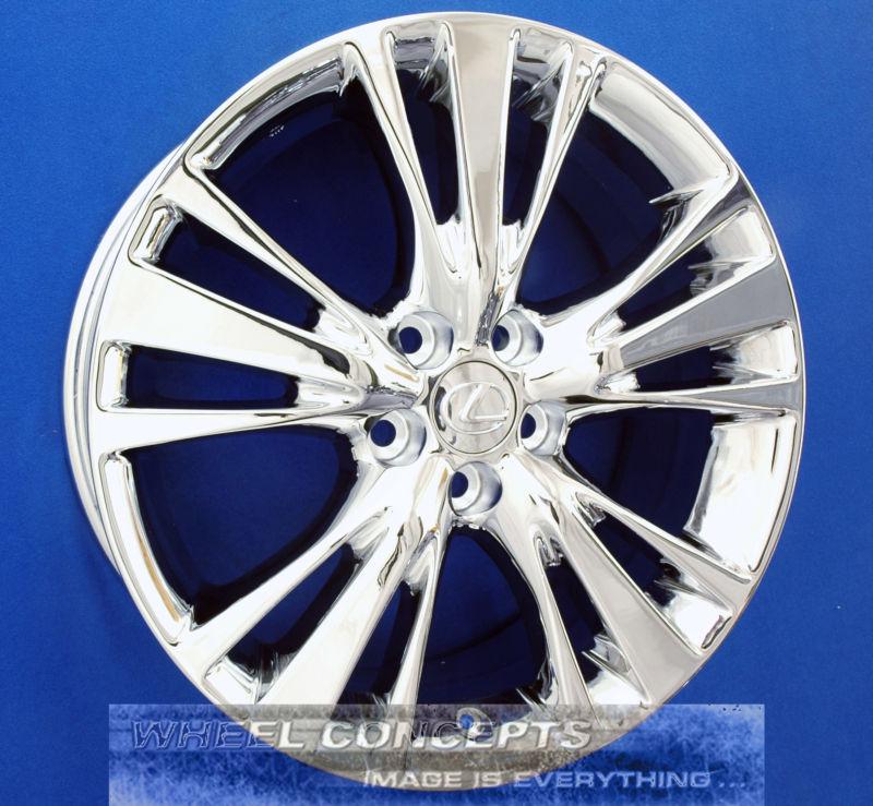 Lexus rx350 rx450h 19 inch chrome wheel exchange 19" rims rx 350 400 h