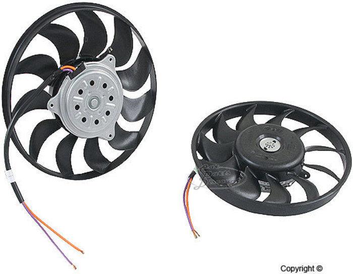 Valeo radiator fan motor