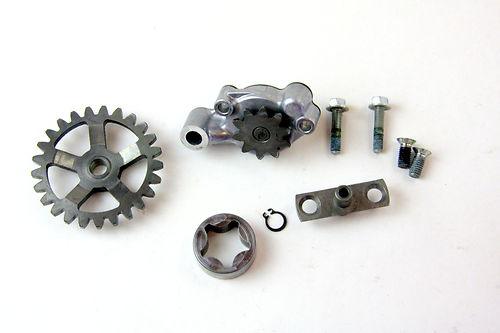 Oil pump shaft gear and vanes 2006 kawasaki kx250f kx 250 f assembly oem