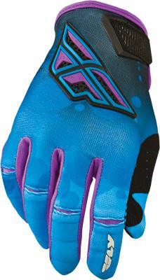 Fly kinetic ladies gloves blue/purple yl 367-61104