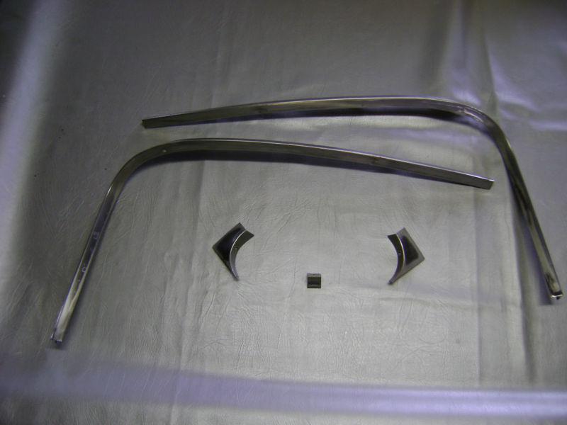 1957 1958 1959 1960 dodge truck windshield trim  complete 