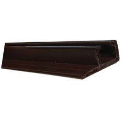 Jr products slide track 96" internal ceiling mount brown type "c" 80311