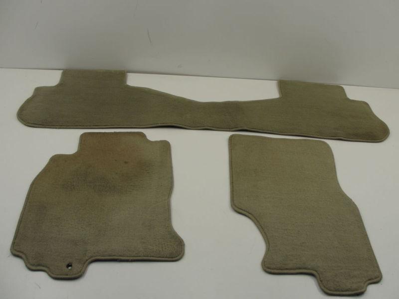 1321. fx35 fx45 03 04 05 06 07 08 floor mat mats set logo carpet liner oem matt 