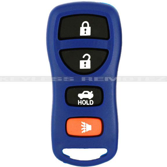 New blue nissan infiniti keyless entry remote key fob + free programming