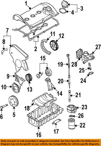 Volkswagen oem 038117070a engine oil cooler gasket