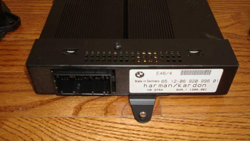 2000-2006 bmw e46 323 325 328 330 m3 oem harman kardon audio amplifier #82913