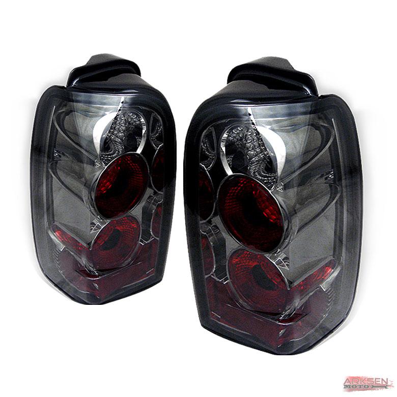 96-02 4runner jdm smoked altezza style tail lights rear brake lamps replacement