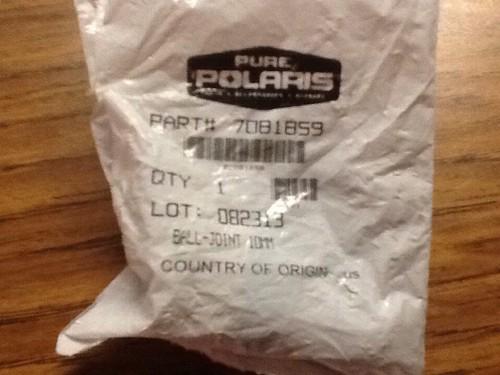 Pure polaris 7081859 ball-joint 10mm stud * new * make offer