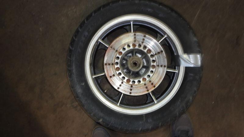 1981 kawasaki kz750h 750 ltd k374' rear wheel rim 16in