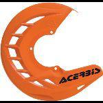 3423122 acerbis 2250240237 x-brake disc cover (orange)