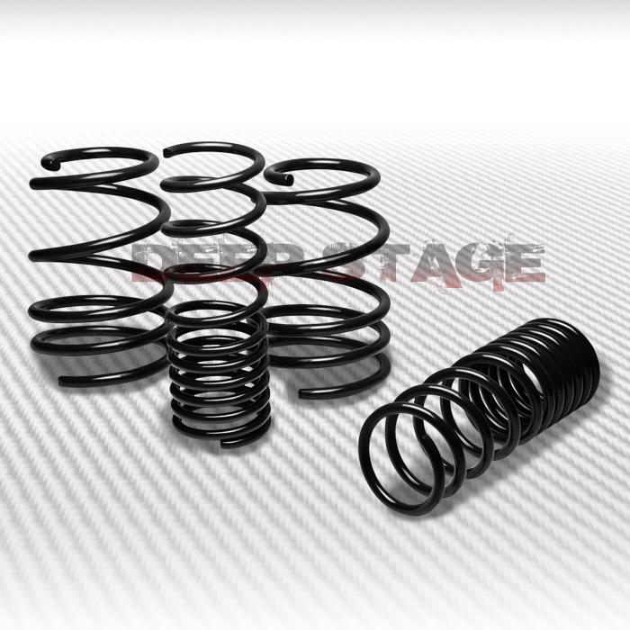 1.5" drop sport suspension racing lowering spring 08-13 scion xd ist xp110 black