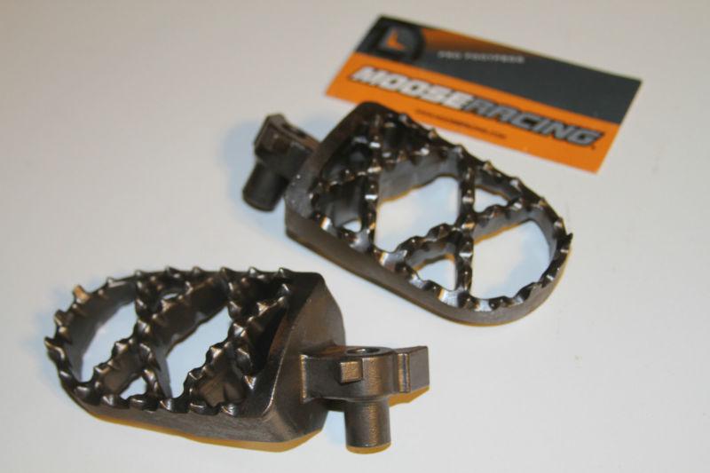 New moose racing pro footpegs extra wide yamaha yz 85 125 250 450 f 1999-2013