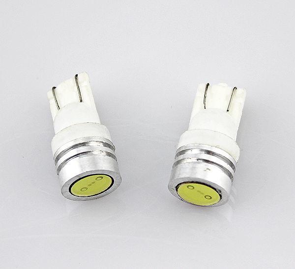 2x 152 168 194 501 t10 w5w power 1 led bulb lamp white