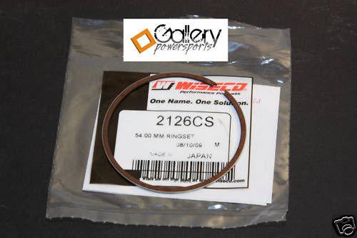 Wiseco piston ring honda cr-125r cr125 cr125r 1987-2007