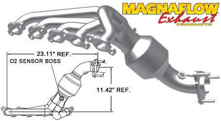 Magnaflow catalytic converter 50862 chevrolet,gmc,hummer,isuzu