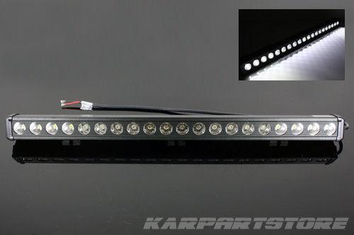 6000k jdm hi power 200w 20-led light bar white 37" roof/trailer/fog lamp+switch