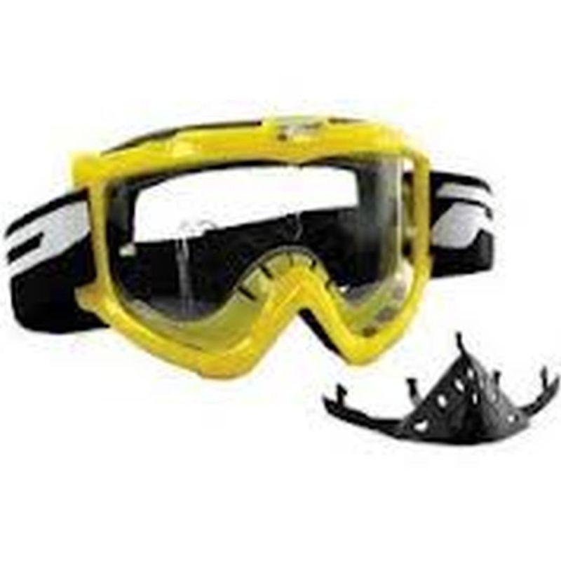 New progrip 3301 sport line 2011/2012 adult goggles, yellow, one size