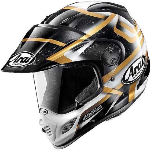 Arai xd4 diamante helmet black/white/gold