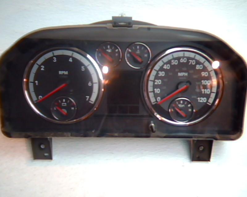 2011 dodge 1500 pickup 30952 miles speedometer instrument cluster gauges 2627442