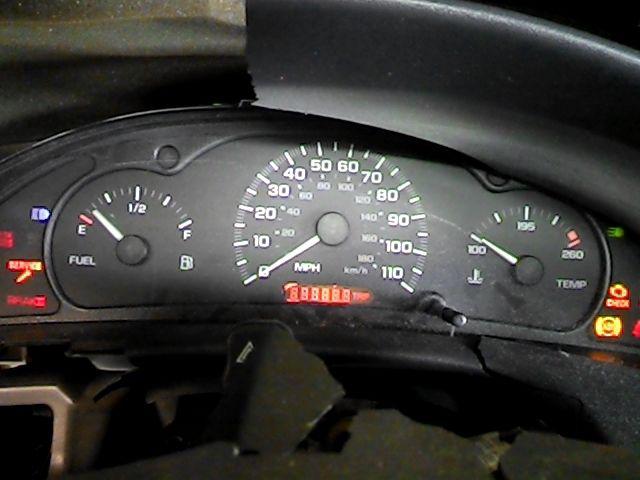 2000 chevy cavalier speedometer instrument cluster gauges 2623857