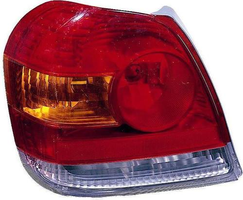 Toyota echo 03 04 05 tail light lens&hsg right rh