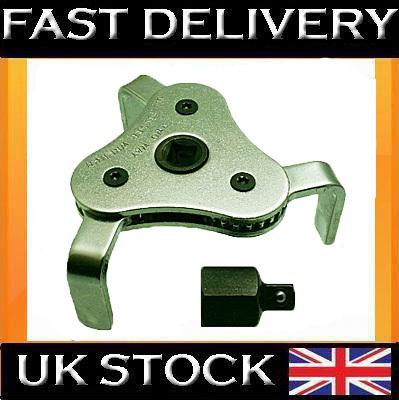 3 leg 2 way oil fuel filter wrench 63-102mm dual drive removal tool remover