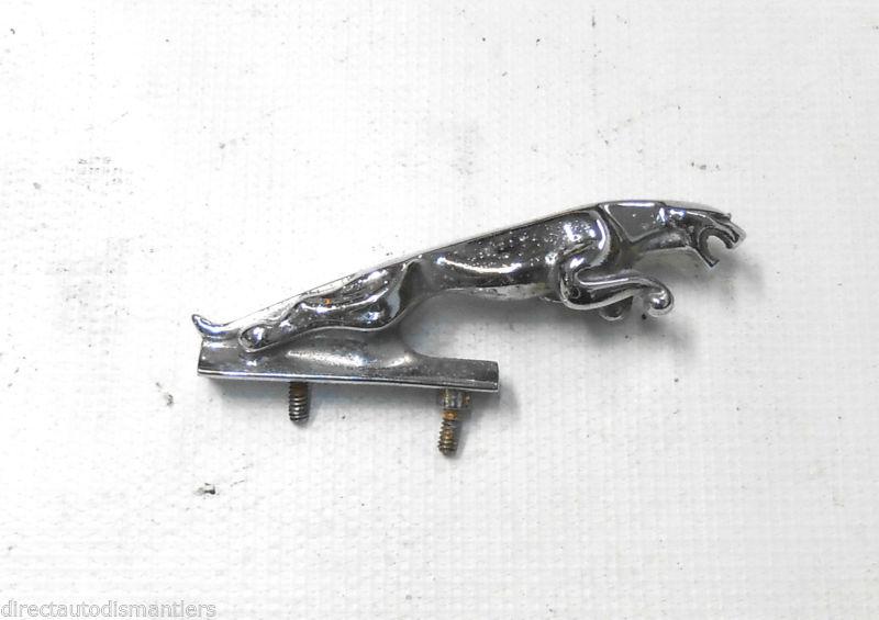 Jaguar xj6 xj-6 leaping cat hood ornament emblem vanden plas 88-92