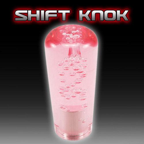 Universal auto manual bubble gear stick shift shifter lever knob with led light